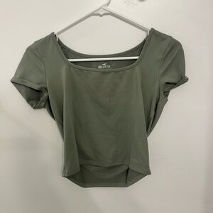 Green Hollister top